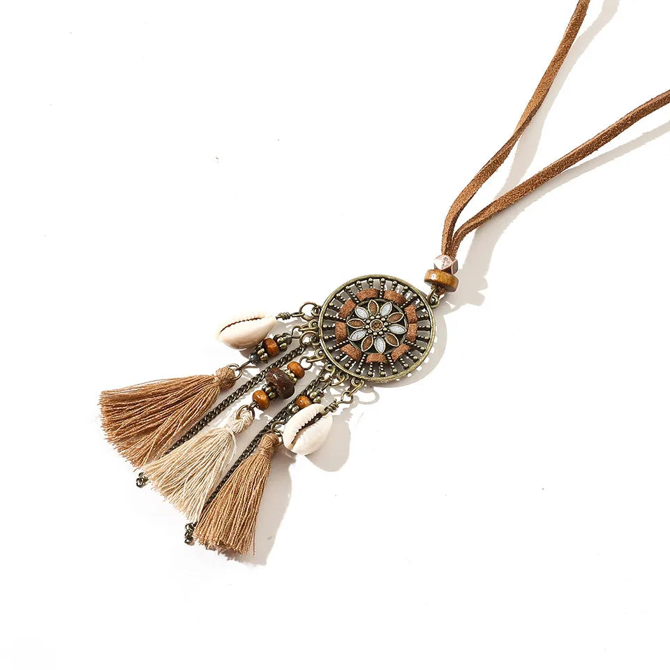 Boho Sundry Color Tassel Pendants