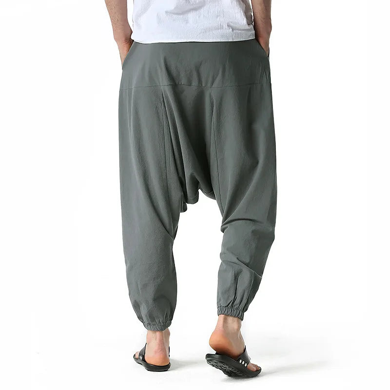 Baggy Cotton Harem Pants