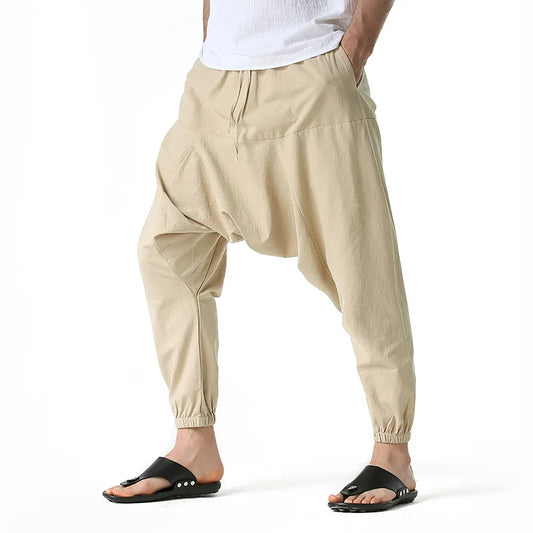 Baggy Cotton Harem Pants