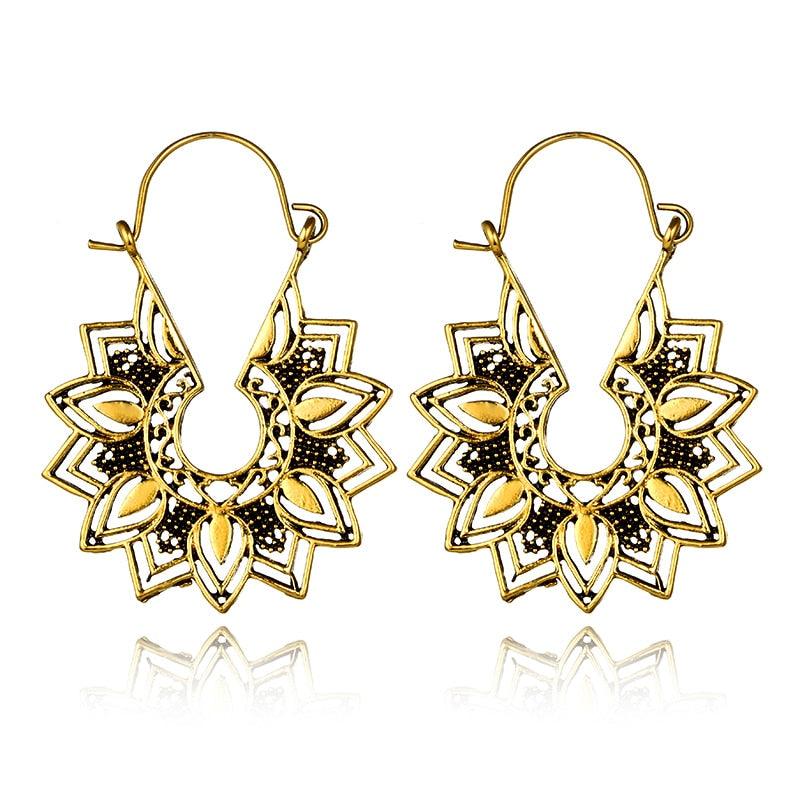 Bohemian Drop Dangle Earrings Earrings - The Burner Shop