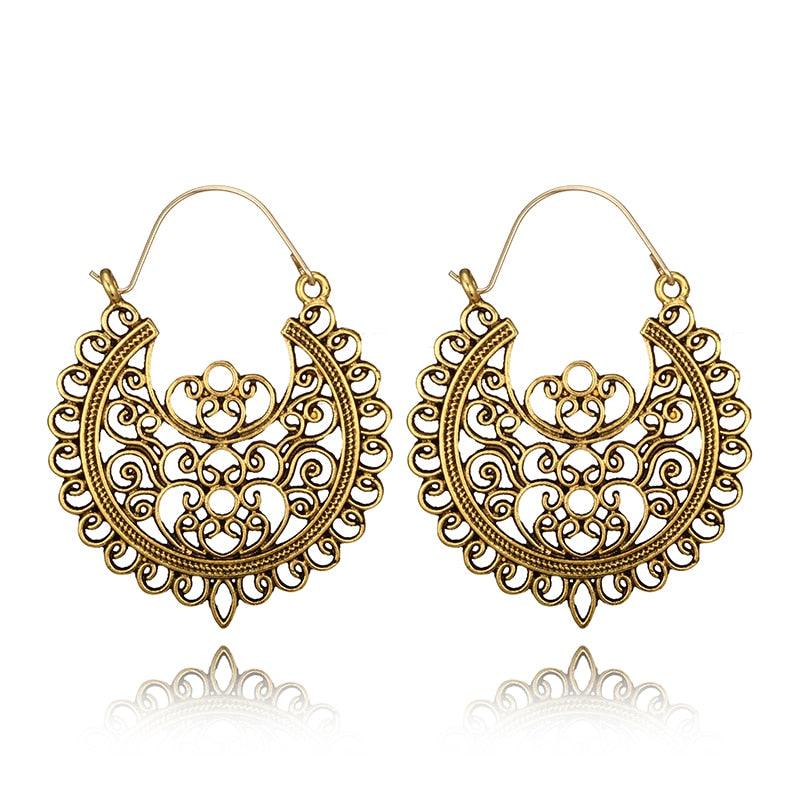 Bohemian Drop Dangle Earrings Earrings - The Burner Shop