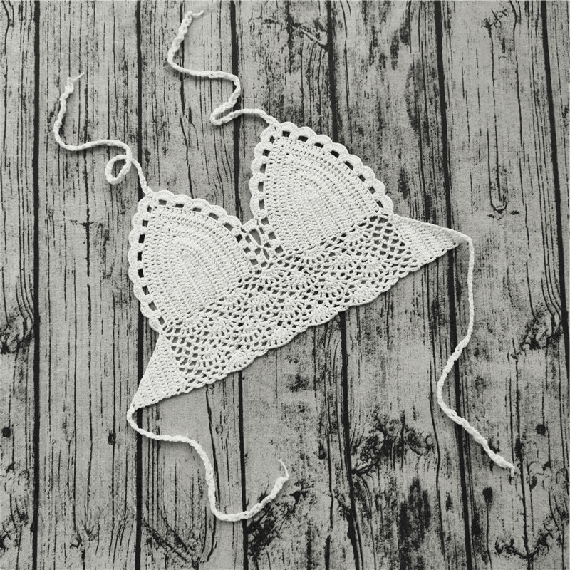 Boho Chic Crochet Lace Knit Cami Tops - The Burner Shop