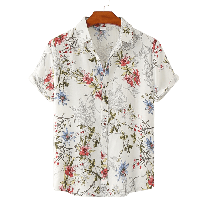 Boho Chic Floral Shirts Shirts - The Burner Shop