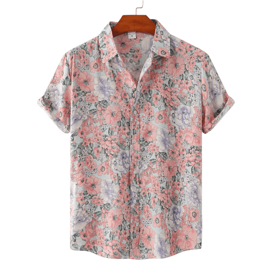 Boho Chic Floral Shirts Shirts - The Burner Shop