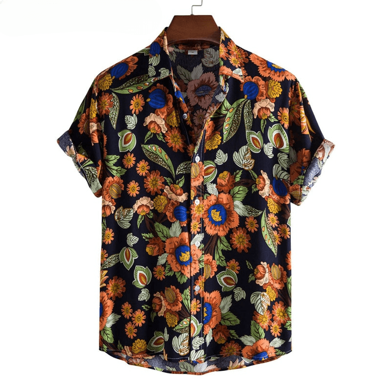 Boho Chic Floral Shirts Shirts - The Burner Shop
