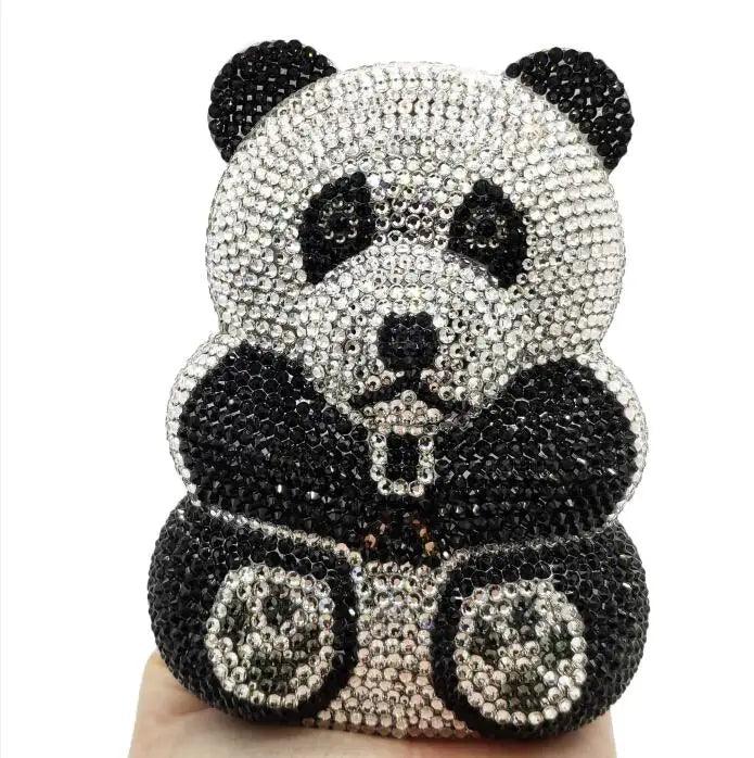 Crystal Teddy Bear Hard Case Bags Bags - The Burner Shop