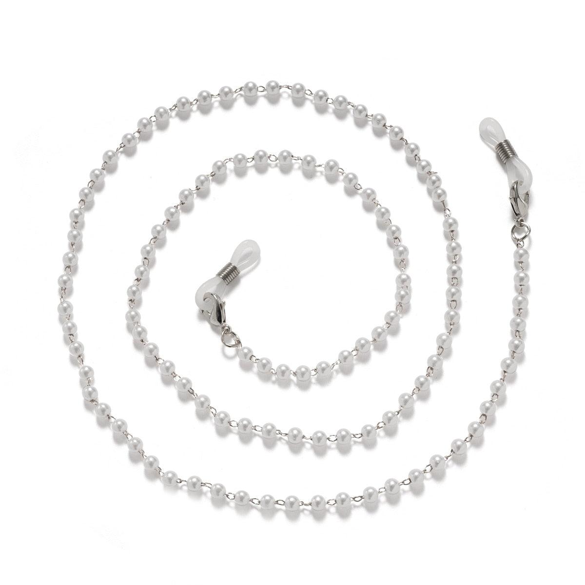 Eyewear Chain in Pearls Eyewear Accessories - The Burner Shop