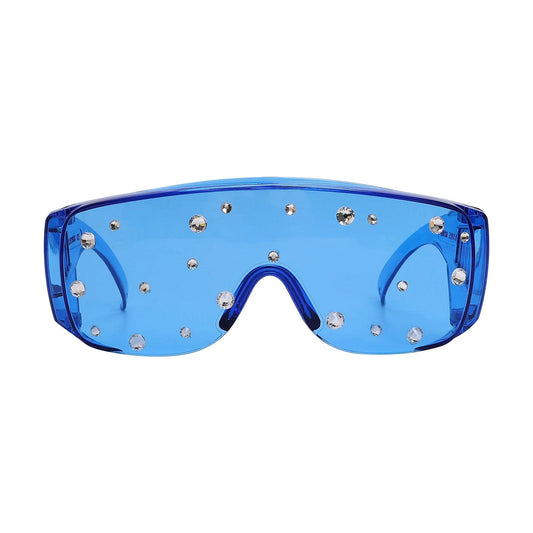 Oversized Diamond Spots Sunglasses Sunglasses - The Burner Shop