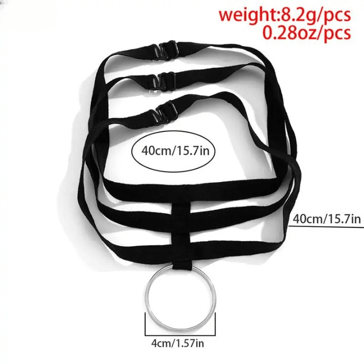 Punk Elastic Band Choker Choker - The Burner Shop