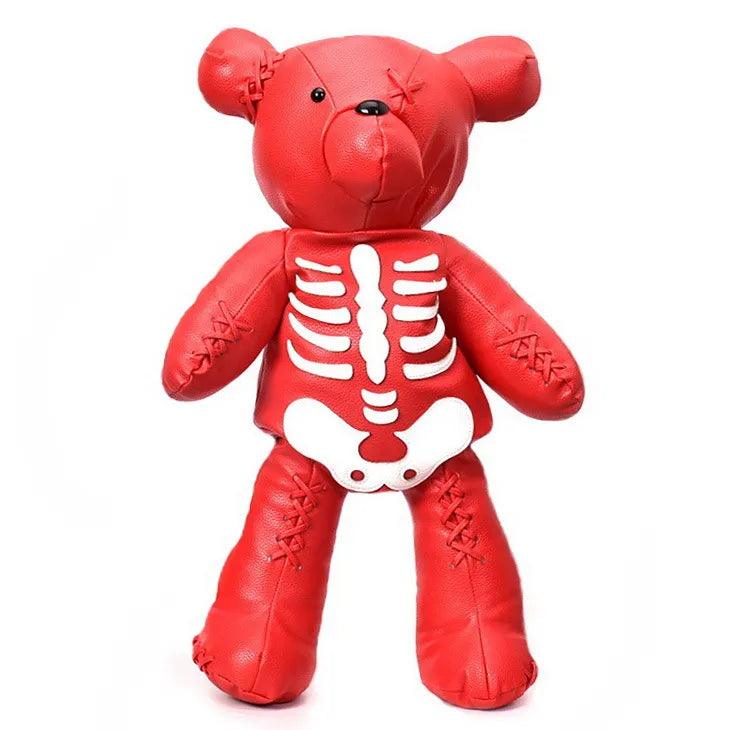 Punk Skeleton Bear Backpack Backpacks - The Burner Shop