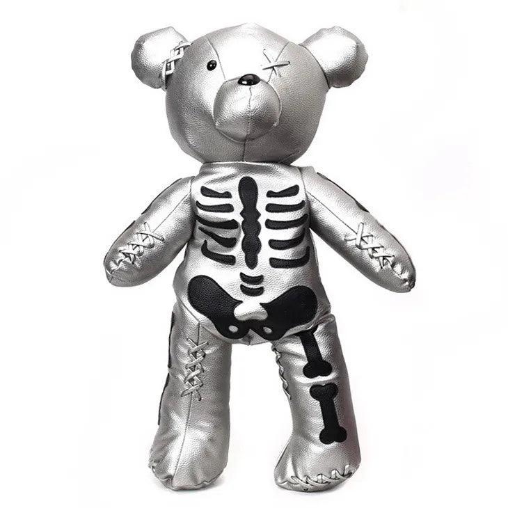 Punk Skeleton Bear Backpack Backpacks - The Burner Shop