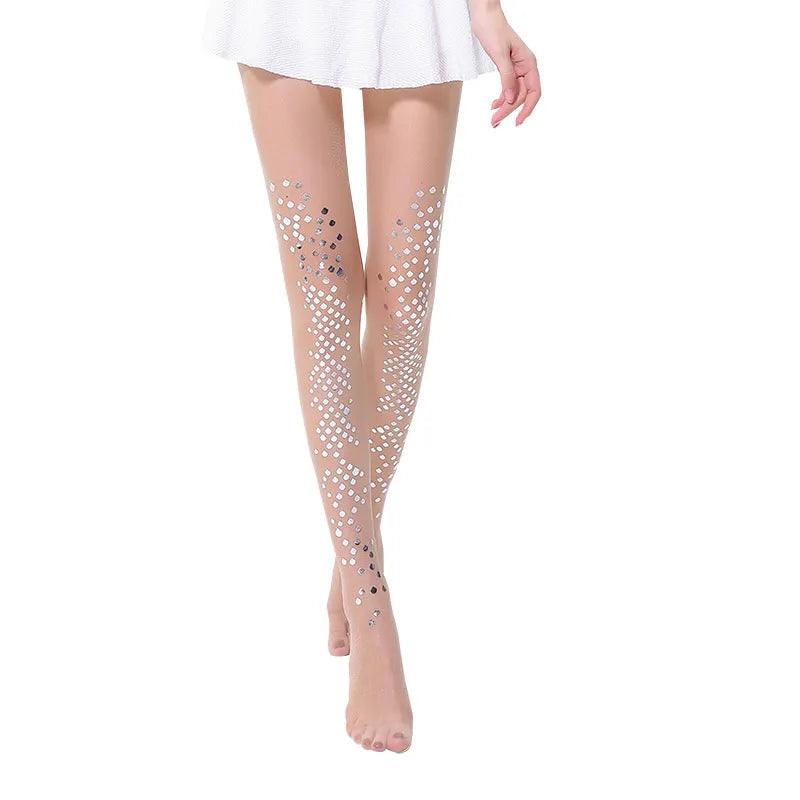 Sexy Fish Scale mesh Stockings Stockings - The Burner Shop