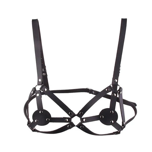 Sexy Gothic Leather Body Harness Body Harness - The Burner Shop
