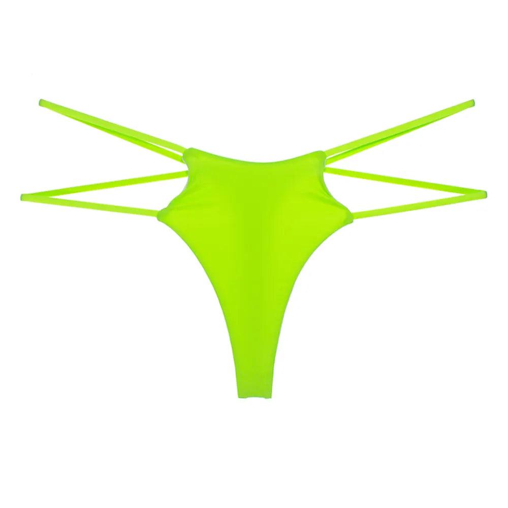 Sexy Patterned Slim Thong Thongs - The Burner Shop