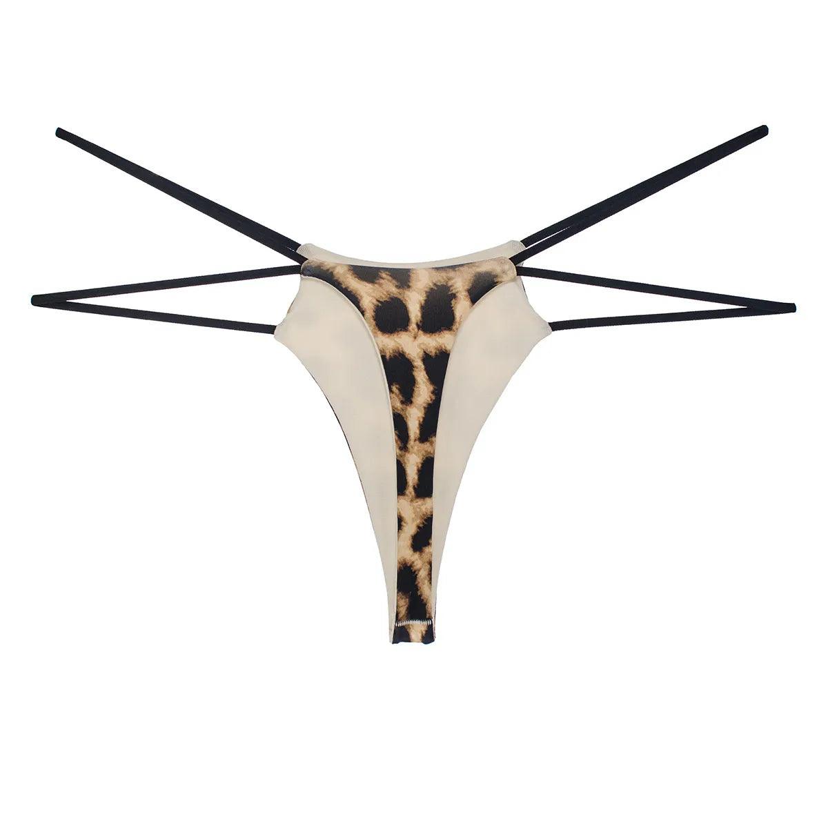 Sexy Patterned Slim Thong Thongs - The Burner Shop