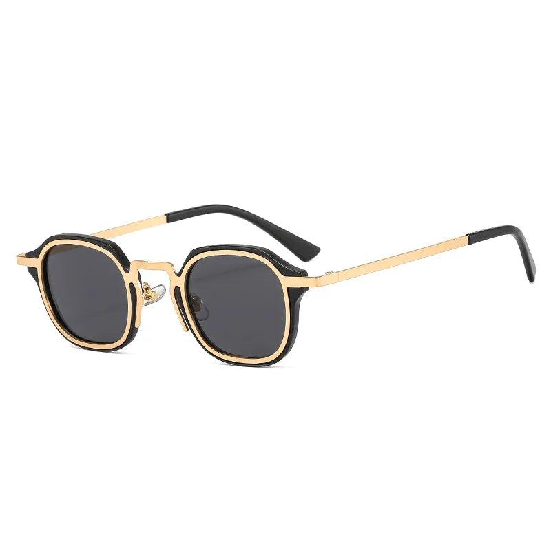 Steampunk Retro Square Sunglasses Sunglasses - The Burner Shop