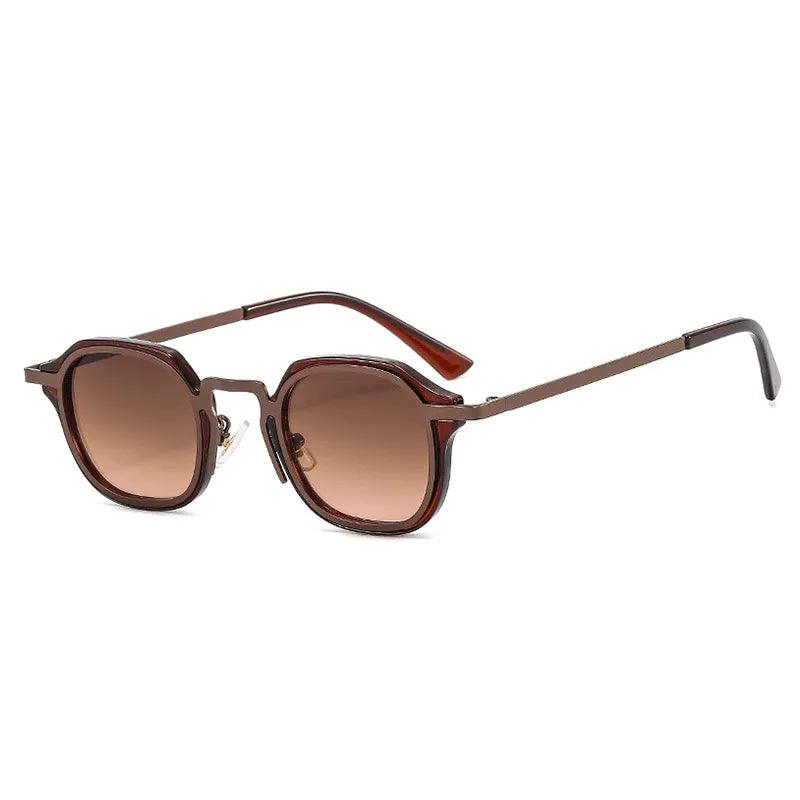 Steampunk Retro Square Sunglasses Sunglasses - The Burner Shop
