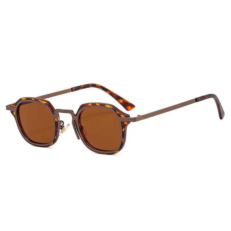 Steampunk Retro Square Sunglasses Sunglasses - The Burner Shop