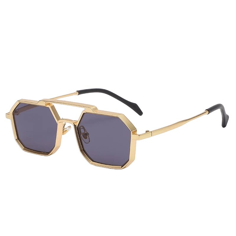 Steampunk Square Sunglasses Sunglasses - The Burner Shop