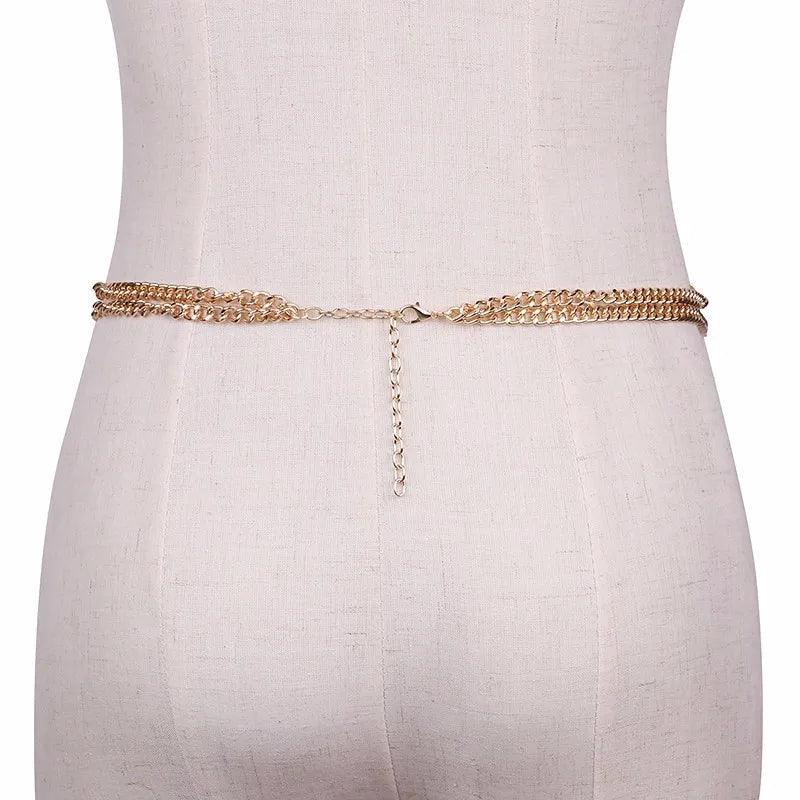 Unique Rhinestone Body chain Body Jewelry - The Burner Shop