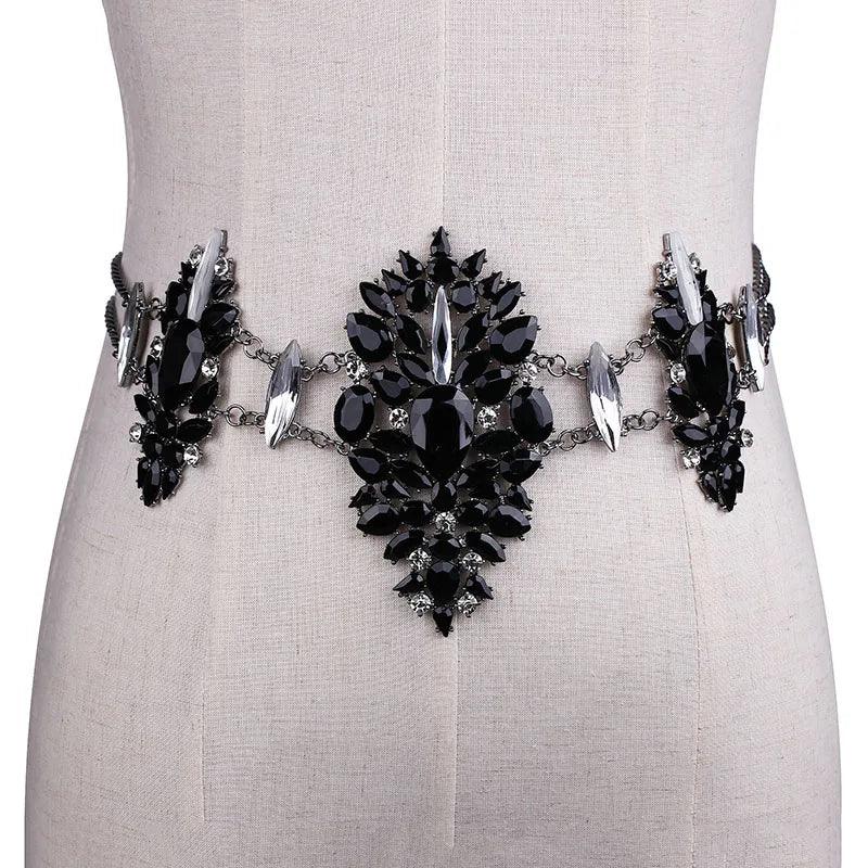 Unique Rhinestone Body chain Body Jewelry - The Burner Shop