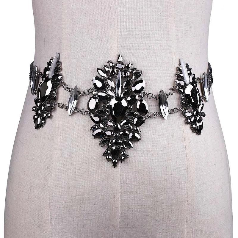 Unique Rhinestone Body chain Body Jewelry - The Burner Shop