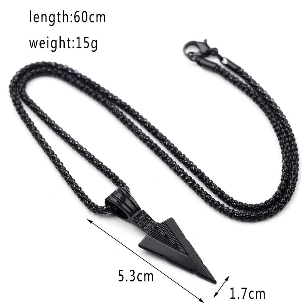 Arrow Pendant Necklace Necklaces - The Burner Shop