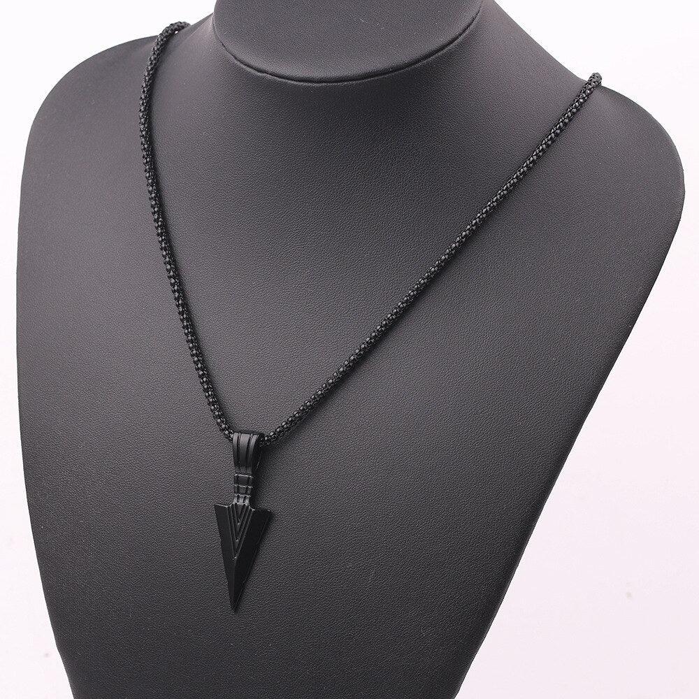 Arrow Pendant Necklace Necklaces - The Burner Shop