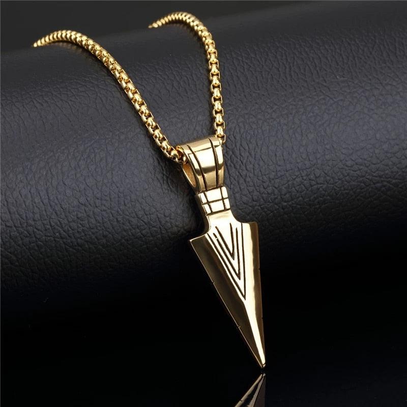Arrow Pendant Necklace Necklaces - The Burner Shop