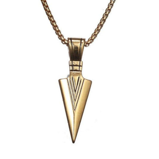Beaded Arrow Pendant Necklace Necklaces - The Burner Shop