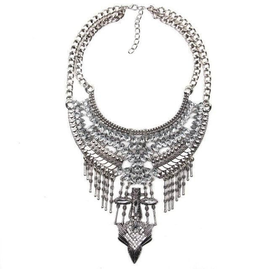 Big Vintage Statement Necklace Necklaces - The Burner Shop