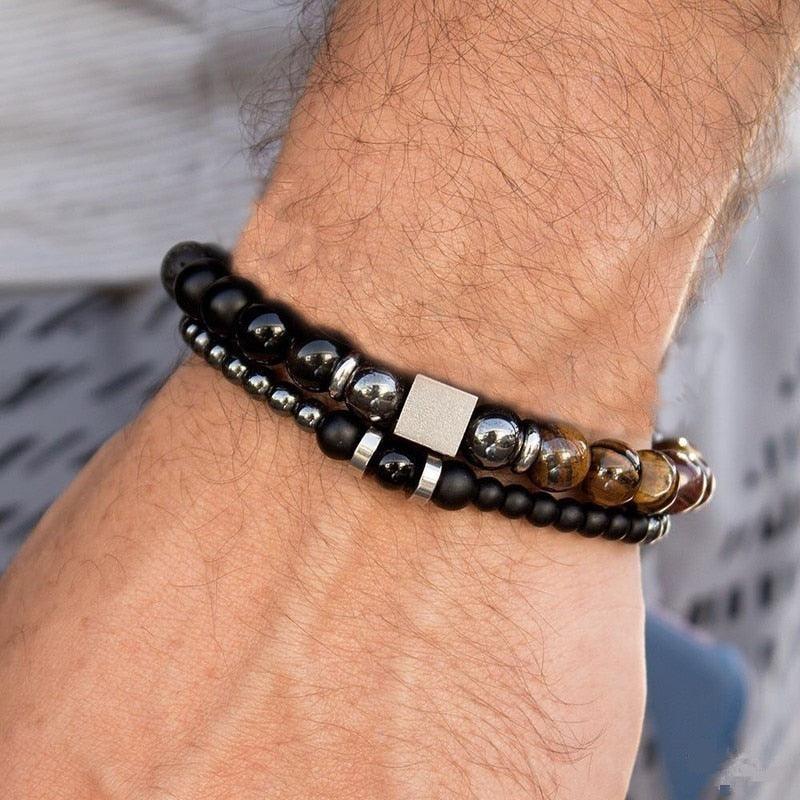 Bohemian Classic Strand Stone Beaded Bracelet Bracelets - The Burner Shop