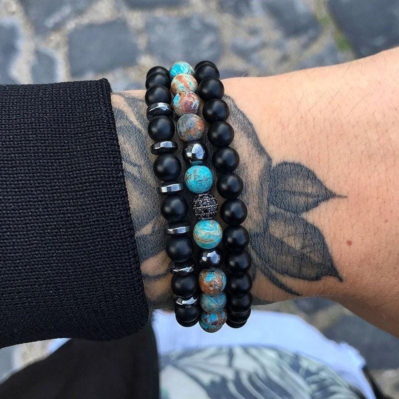 Bohemian Classic Strand Stone Beaded Bracelet Bracelets - The Burner Shop