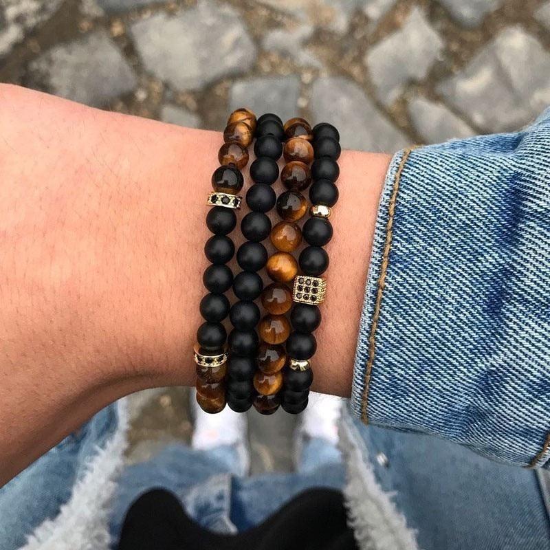 Bohemian Classic Strand Stone Beaded Bracelet Bracelets - The Burner Shop