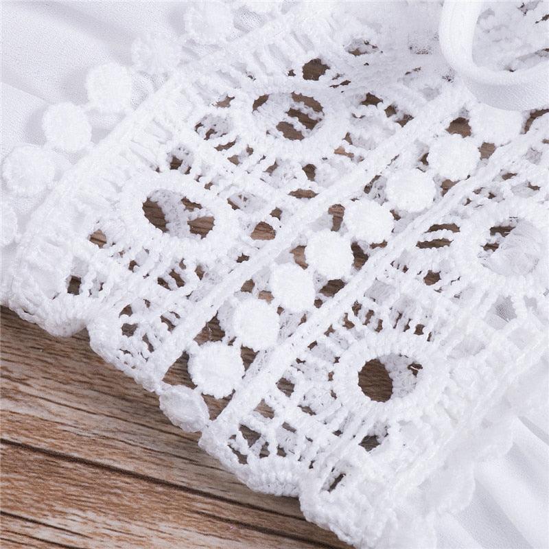 Bohemian Lace Beach Dress dresses - The Burner Shop