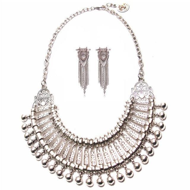 Bohemian Maxi Pendant Necklaces Necklaces - The Burner Shop