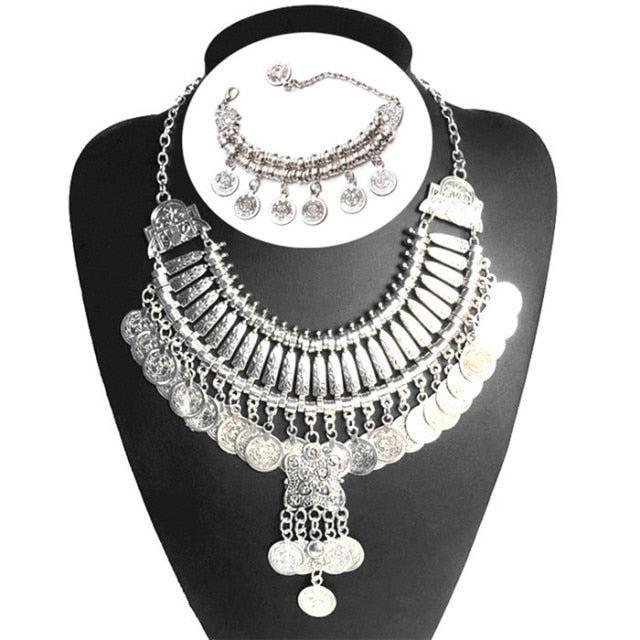 Bohemian Maxi Pendant Necklaces Necklaces - The Burner Shop
