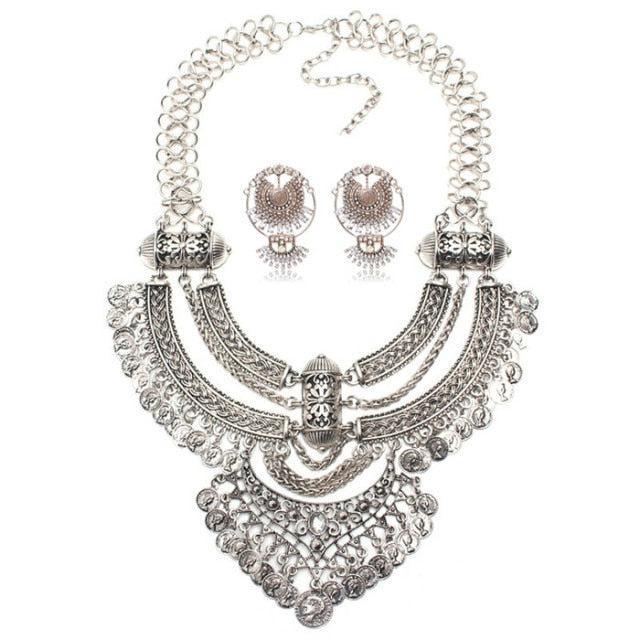 Bohemian Maxi Pendant Necklaces Necklaces - The Burner Shop