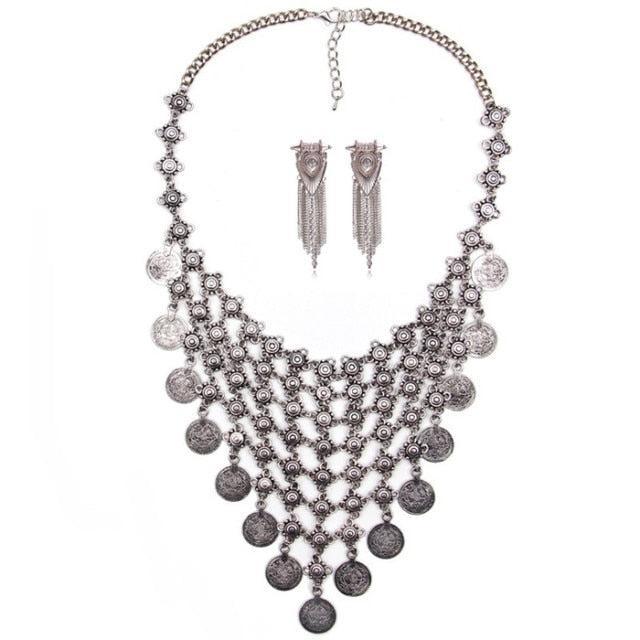 Bohemian Maxi Pendant Necklaces Necklaces - The Burner Shop