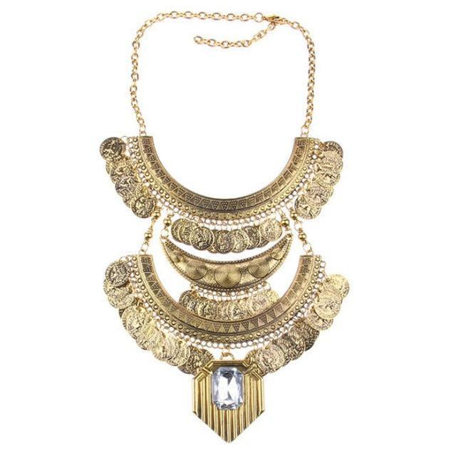 Bohemian Maxi Pendant Necklaces Necklaces - The Burner Shop