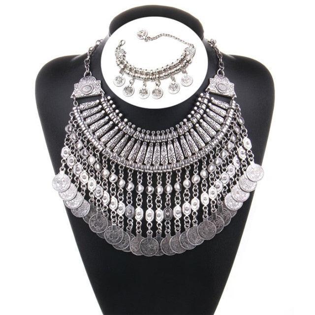 Bohemian Maxi Pendant Necklaces Necklaces - The Burner Shop