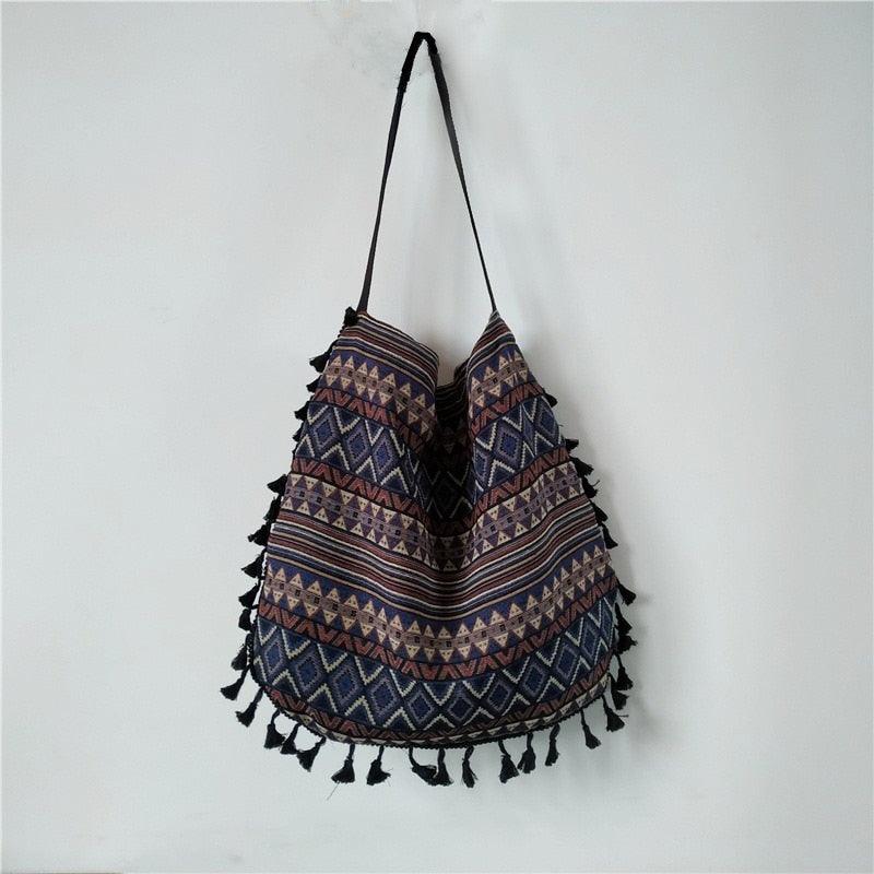 Bohemian Tassel Fringe Shoulder Bag bags - The Burner Shop