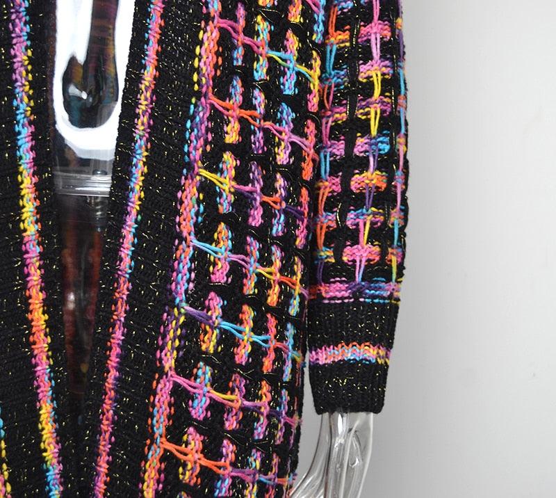 Bohemian Vintage Fringe Cardigan Cardigans - The Burner Shop