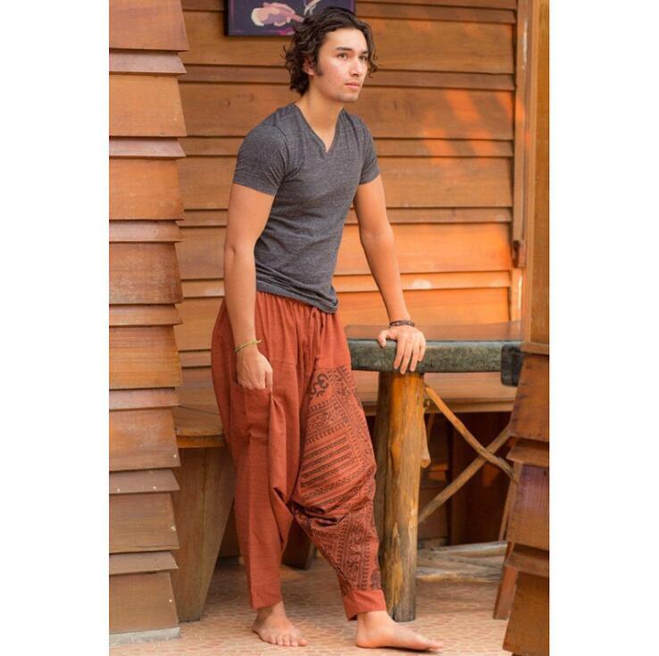 Boho Baggy Harem Pants Pants - The Burner Shop