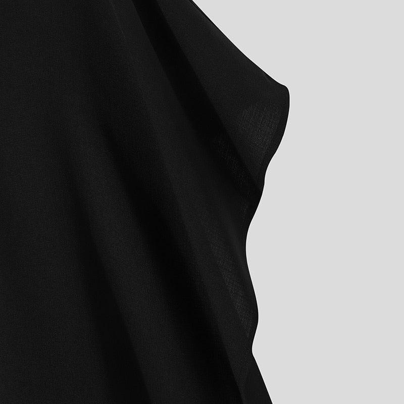 Boho Black Cardigan With Tassels Cardigans - The Burner Shop