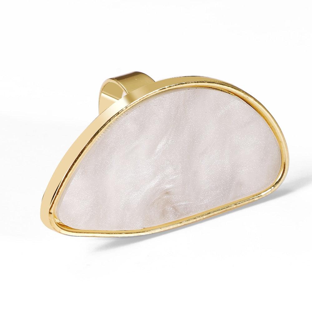 Boho Chic Adjustable Oval Ring Rings - The Burner Shop