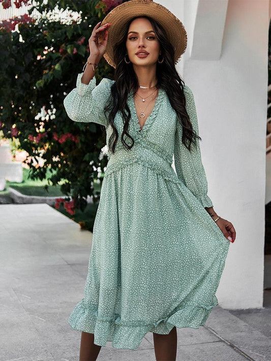 Boho Chic Butterfly Sleeve Dress Dresses - The Burner Shop