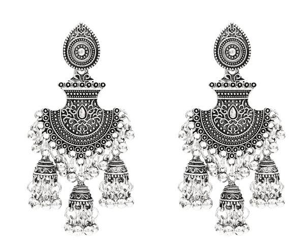 Boho Chic Drop Earrings Earrings - The Burner Shop