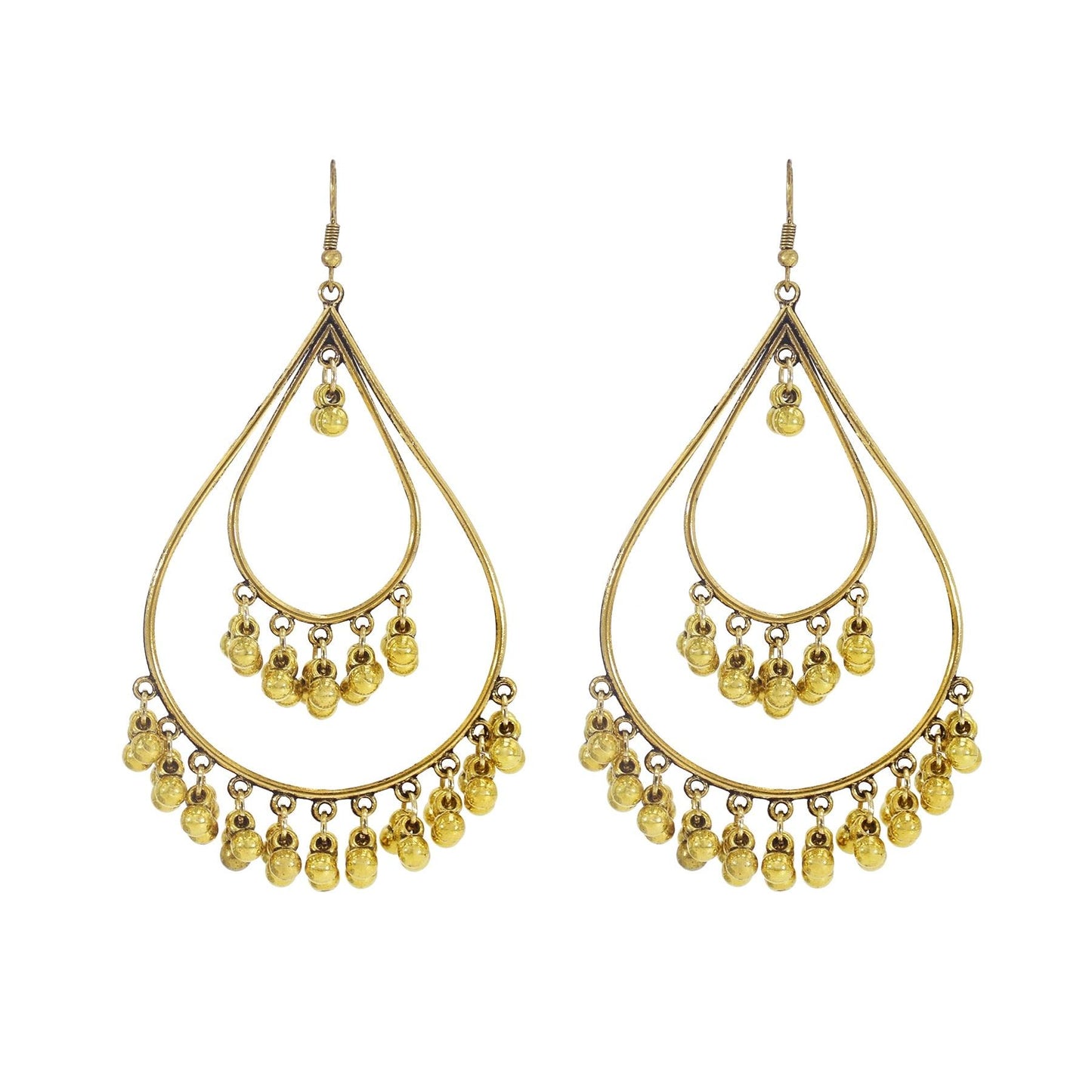 Boho Chic Drop Earrings Earrings - The Burner Shop