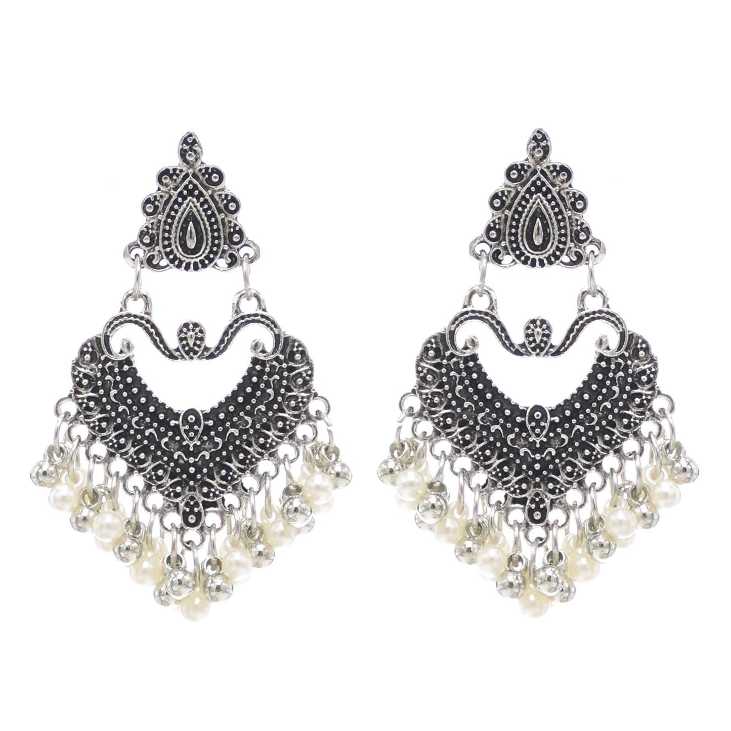 Boho Chic Drop Earrings Earrings - The Burner Shop